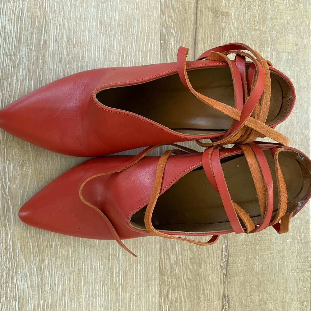 ATP Atelier - All Tomorrow’s Parties - Teone shoes - size 40 - 8.5 - Lava Red